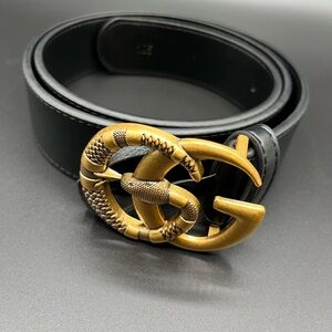 Vintage Gucci Snake Belt